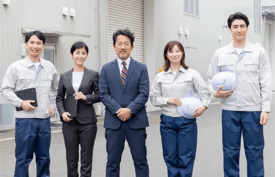 さまざまな職種の社員が学ぶ企業研修のイメージ