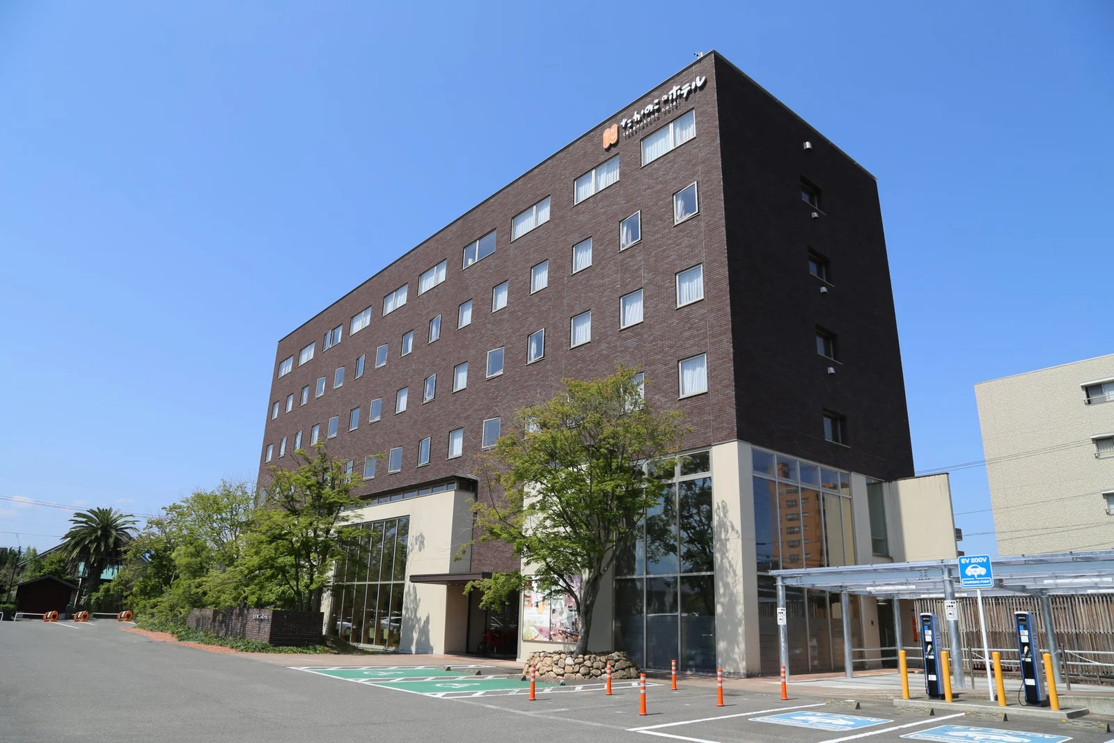 たかのこのホテルの外観