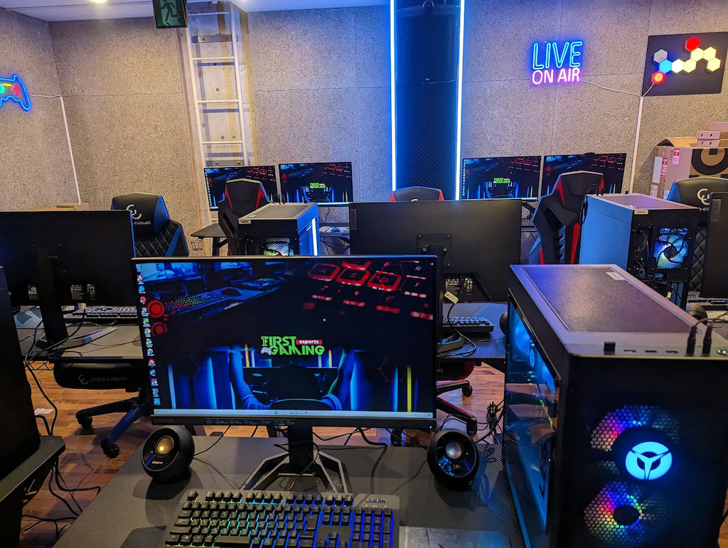 eスポーツの活動風景