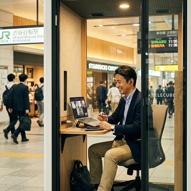 Web会議ブースの展開イメージ