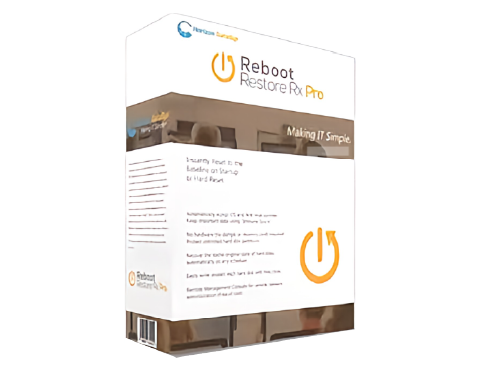 Reboot Restore Rx Proの製品パッケージイメージ